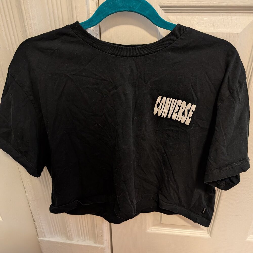 Converse Crop Top